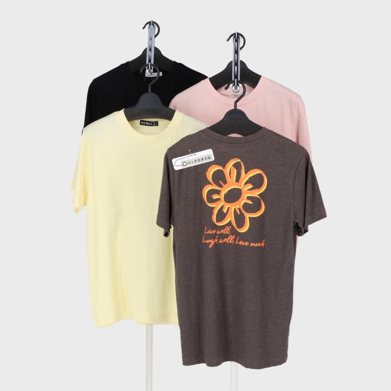 婦人半袖モチーフ柄Tシャツ2