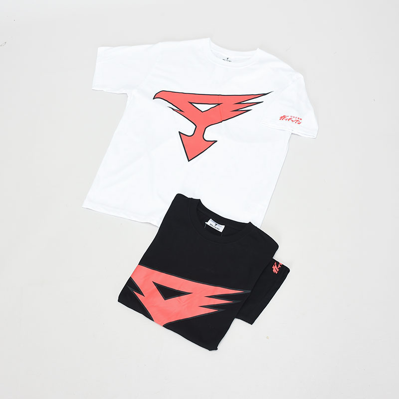 紳士半袖ガッチャマンプリントTシャツ