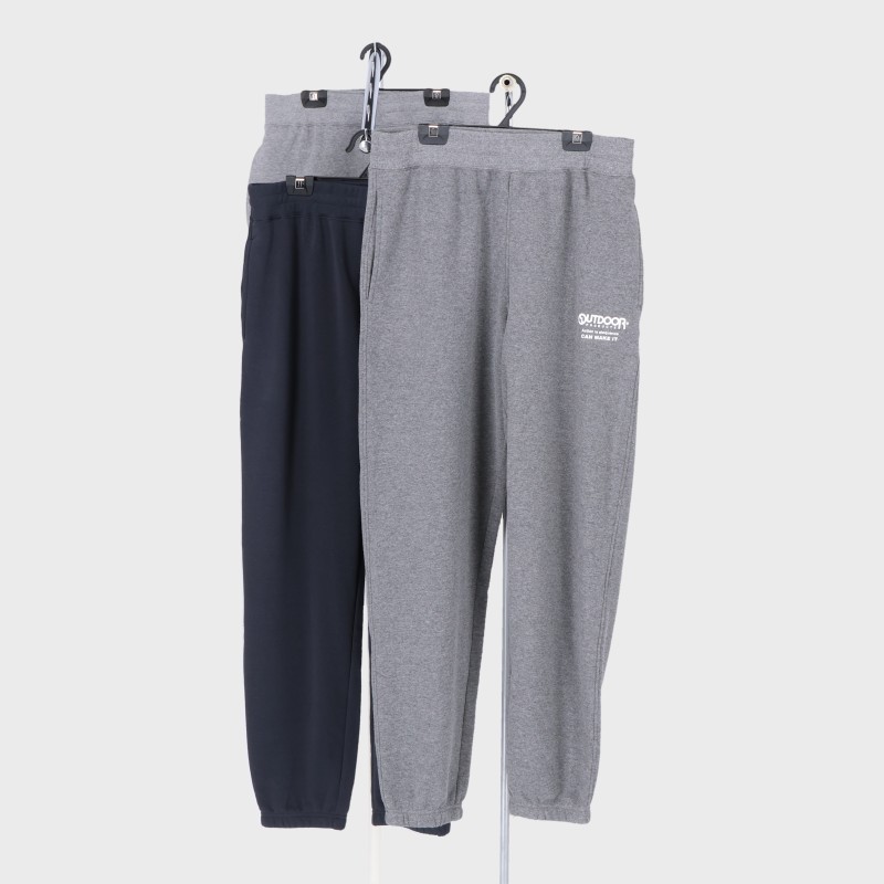 紳士ブランド裏起毛プリントロングパンツ