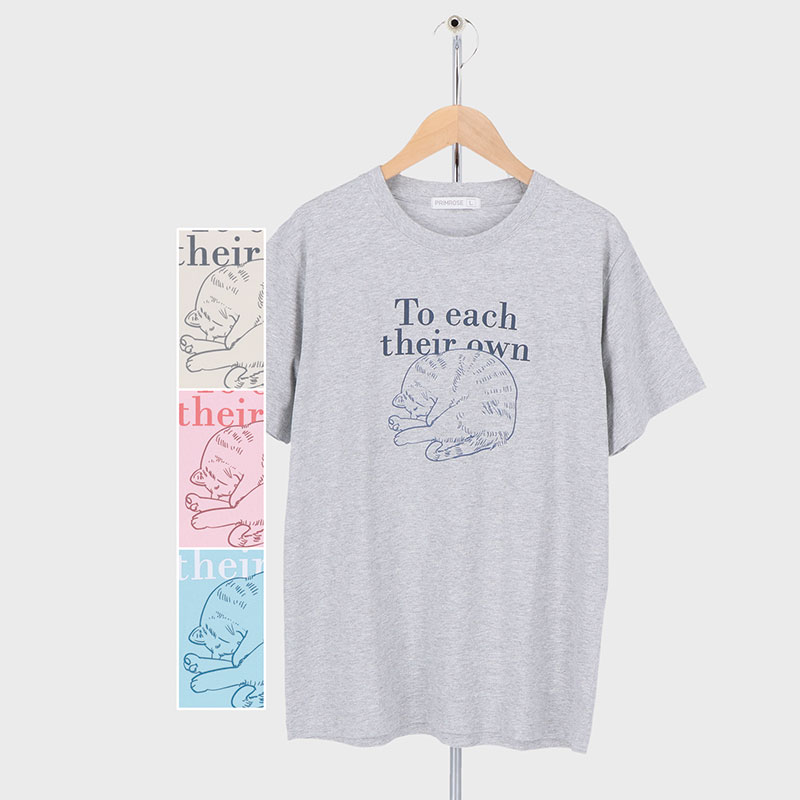 婦人大寸半袖アニマルTシャツ2