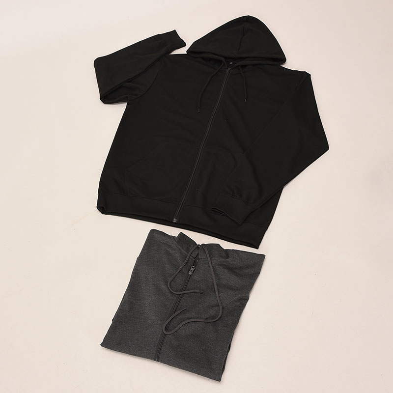 紳士大寸裏毛フルジップパーカー