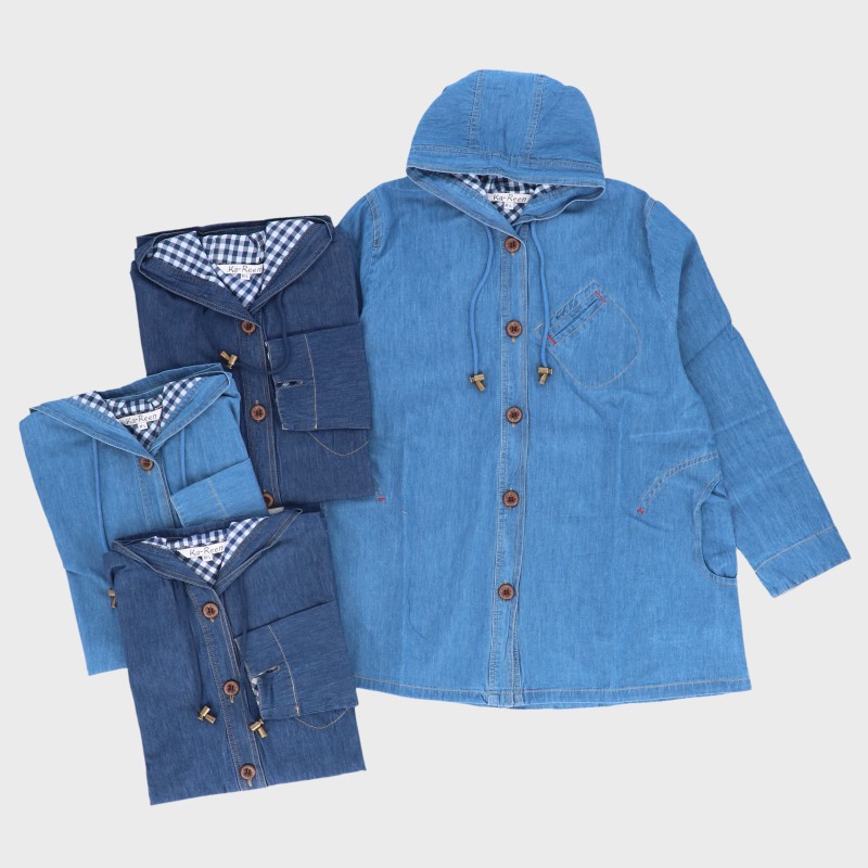 【バンドル】婦人デニムパーカー