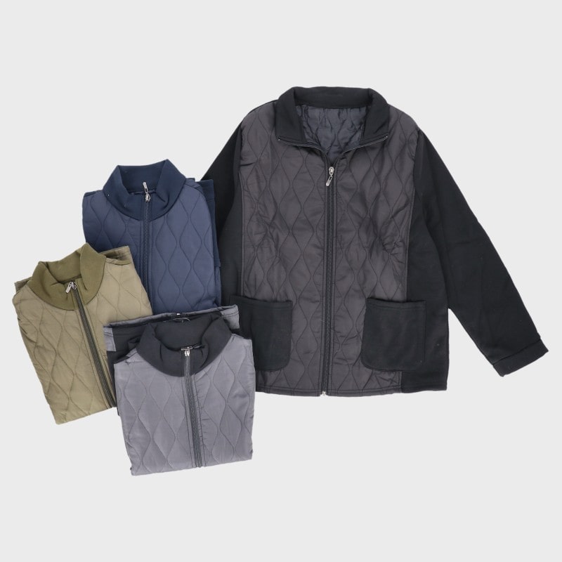 【バンドル】婦人キルト切り替えジャンパー