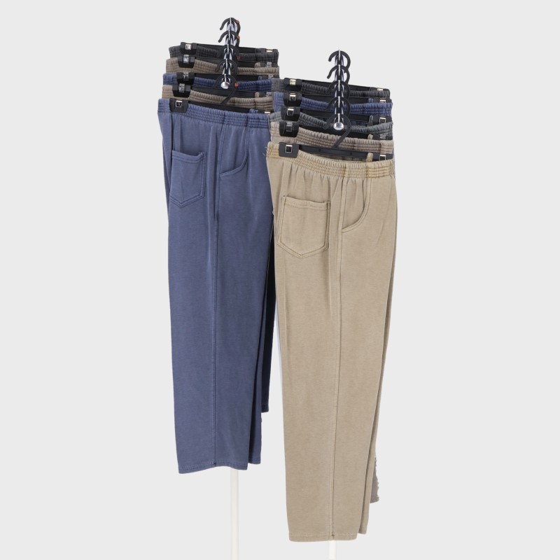 【バンドル】綿混裏シャギーパンツ