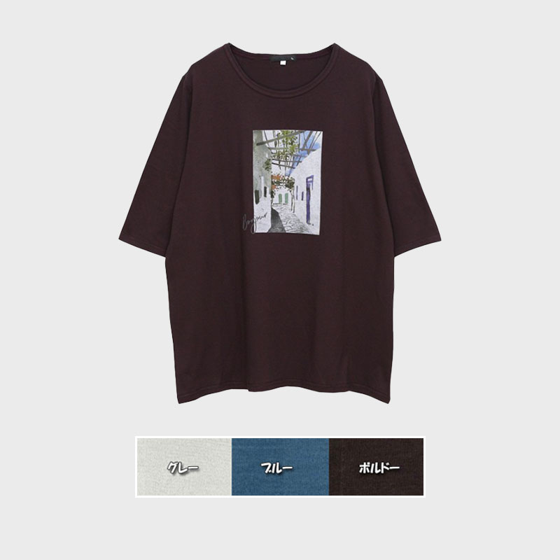 【バンドル】婦人5分袖プリントTシャツ