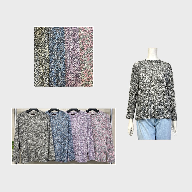【バンドル】婦人長袖プリントTシャツ
