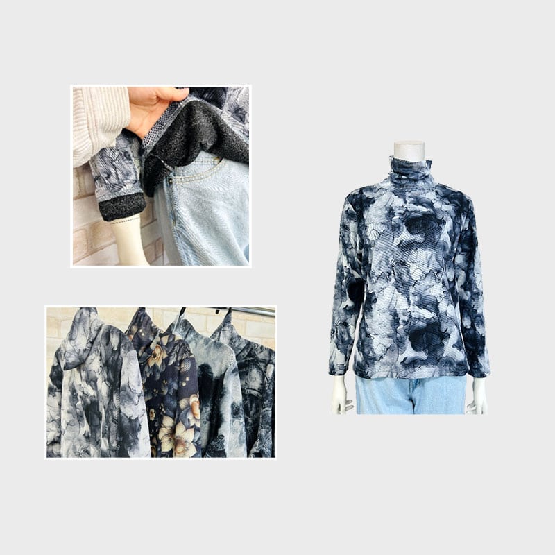 【バンドル】婦人シアープリント裏地ミルTシャツ