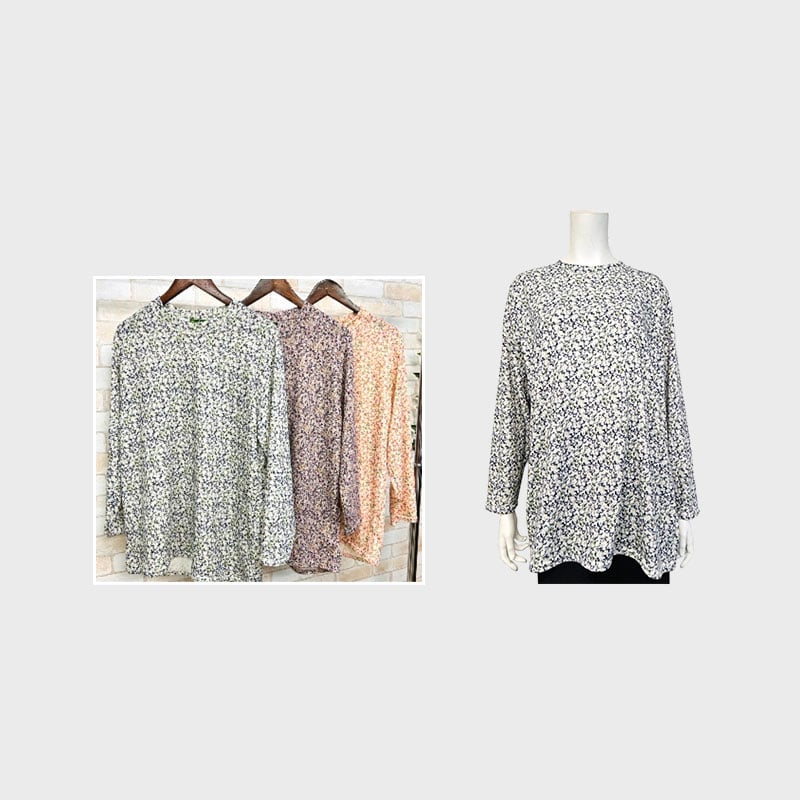 【バンドル】婦人3Lプリントチュニック