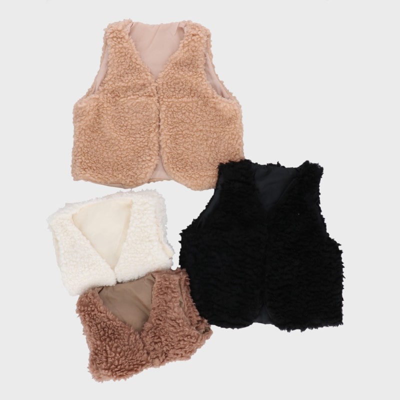 【バンドル】婦人ファーベスト