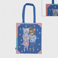 �wNathalie Lete�x���N�^���O���g�[�g�o�b�O Rectangle tote bag