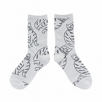 �w�����~���L�x�\�b�N�X Cat socks A