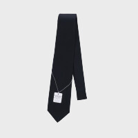 紳士日本製礼装用黒ネクタイ