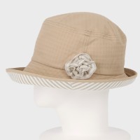 �wLUCIANO VALENTINO �x�Η��X�g���C�v�R�T�[�W���t���Z�[���[�n�b�g/�z�����d�ڐG�⊴�f�ރr�X�N�[���g�p