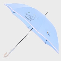 婦人耐風骨使用雨傘（猫イラスト）