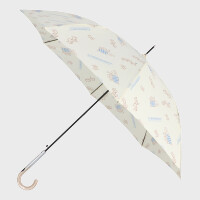 婦人耐風骨使用雨傘（猫柄）