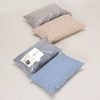 低反発チップ枕　杢ニット　３５×５０ｃｍ