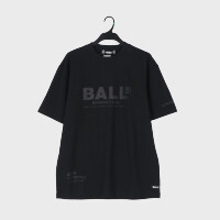 紳士半袖「BALL」総柄プリントTシャツ
