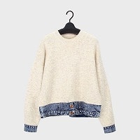 �w�l�wKhaki koji�x�f�j���~�b�N�X�j�b�g�Z�[�^�[