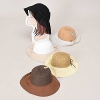 婦人ブレードＸ布帛垂れ付き帽子