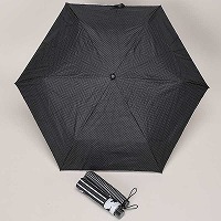 晴雨兼用グラス骨裏シルバー５０ｃｍ折り傘