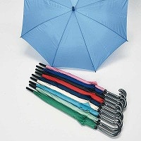 無地カラー６０ｃｍジャンプ傘１０色