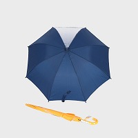 学童傘グラスファイバー骨５０ｃｍ１駒透明２色