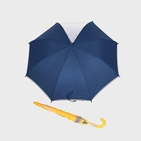 学童傘グラスファイバー骨５０ｃｍ１駒透明２色