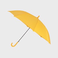 学童傘グラスファイバー骨５８ｃｍ黄色