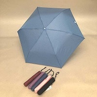 特価カラー無地スリム折り傘