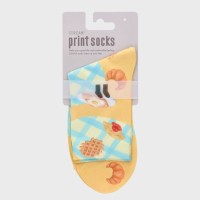 �w�l�wSTREAM�xPrint Socks�@�N���[��\�b�N�X