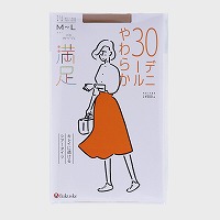 婦人日本製福助満足やわらか30Ｄシアータイツ
